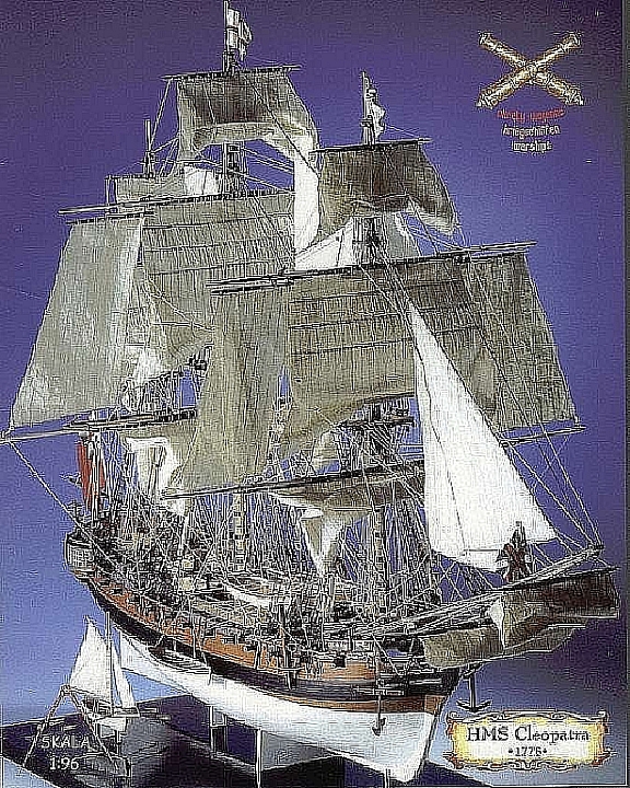 Plan Frigate Hms Cleopatra